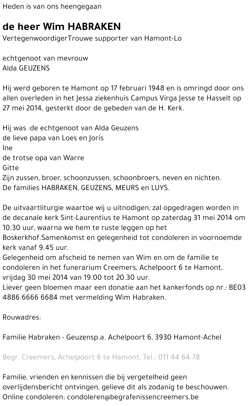 Wim Habraken
