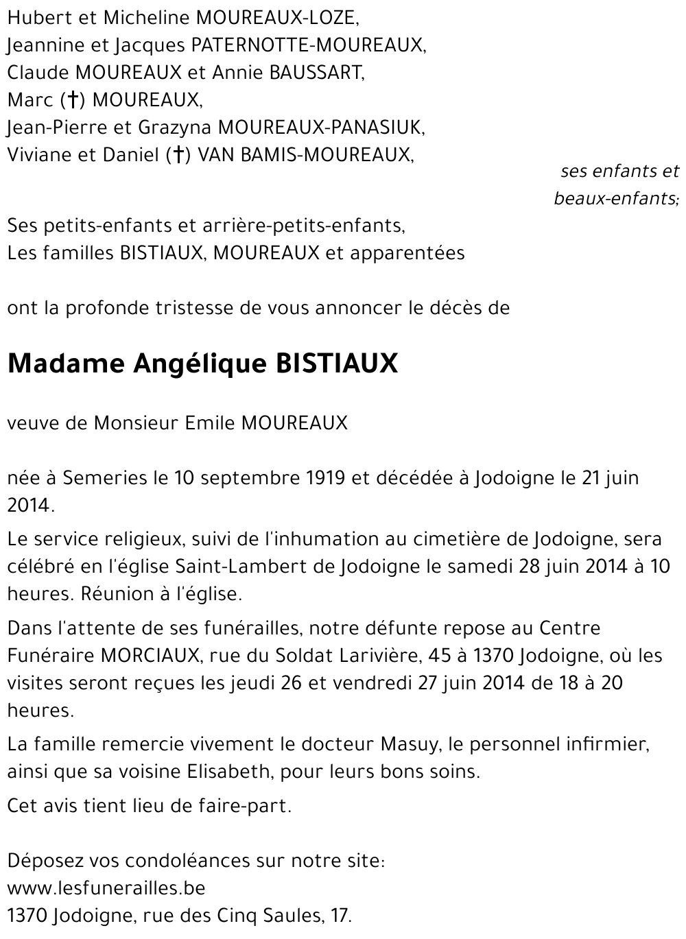 Angélique BISTIAUX
