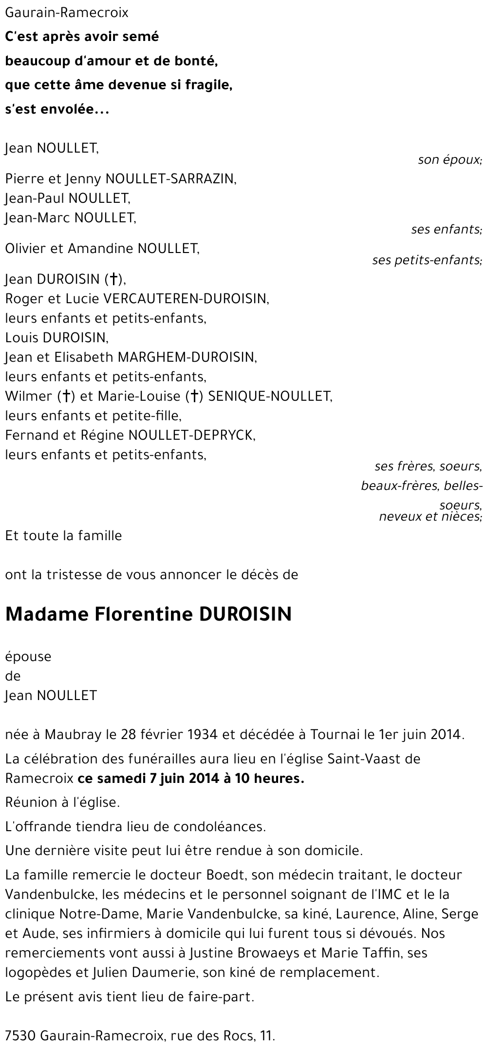 Florentine DUROISIN