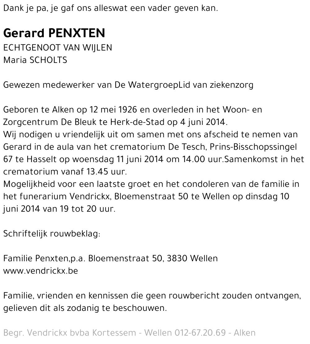 Gerard Penxten