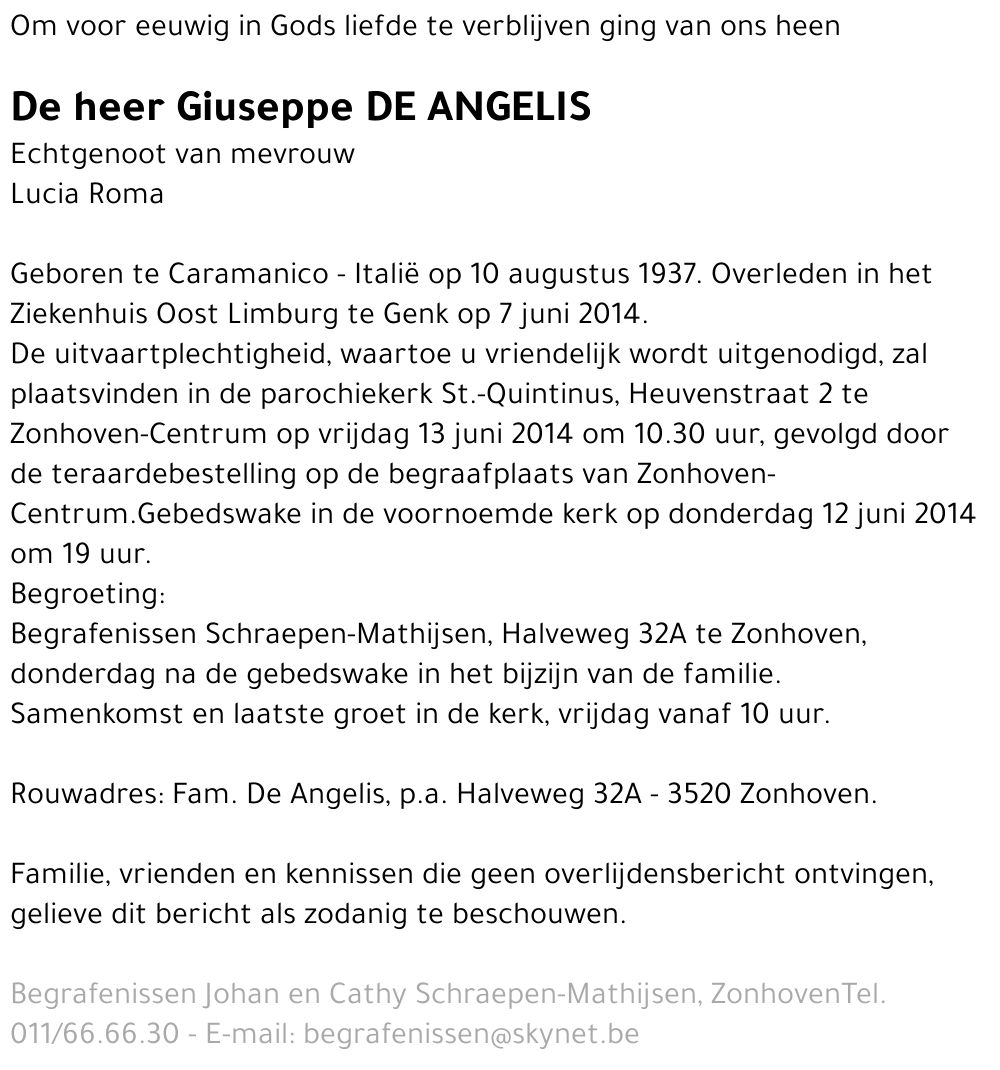 Giuseppe De Angelis