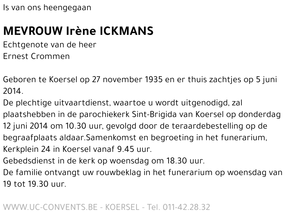 Irène Ickmans
