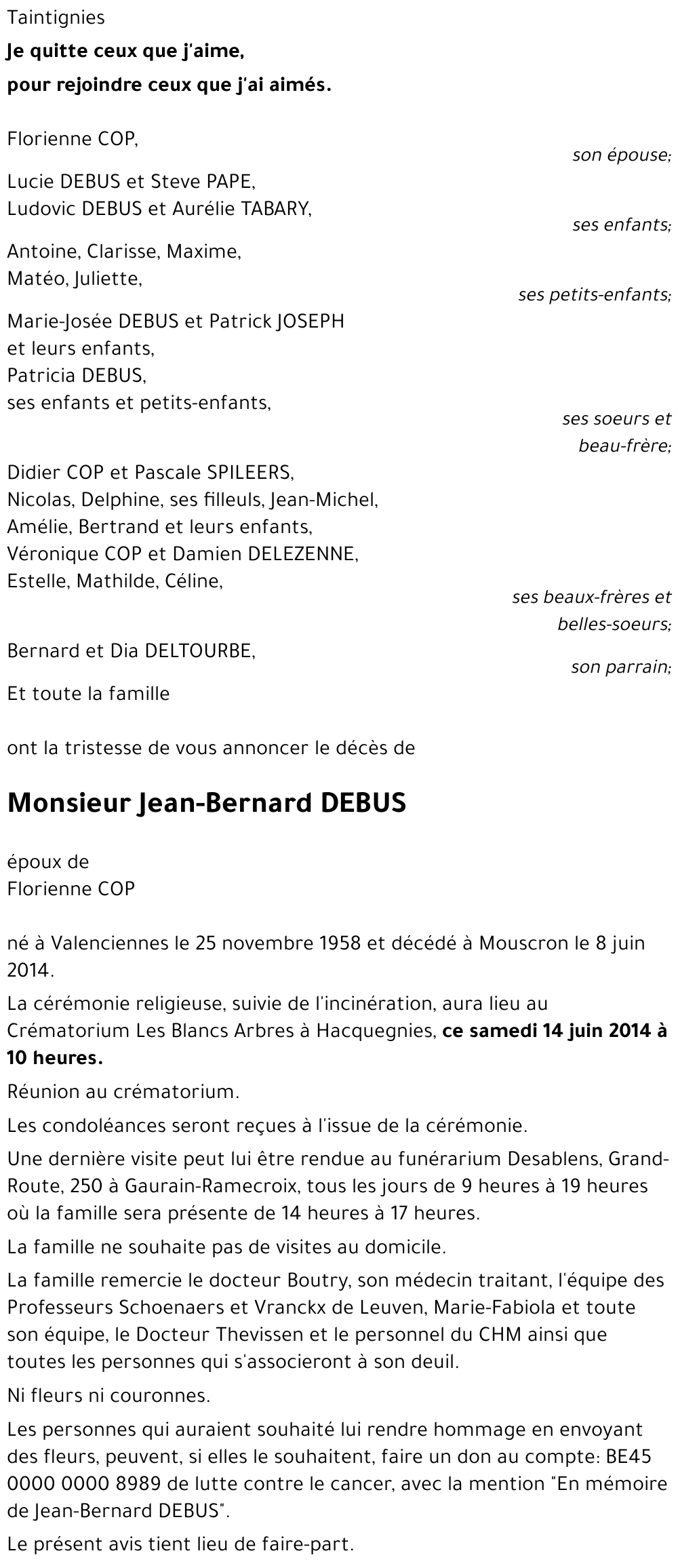Jean-Bernard DEBUS