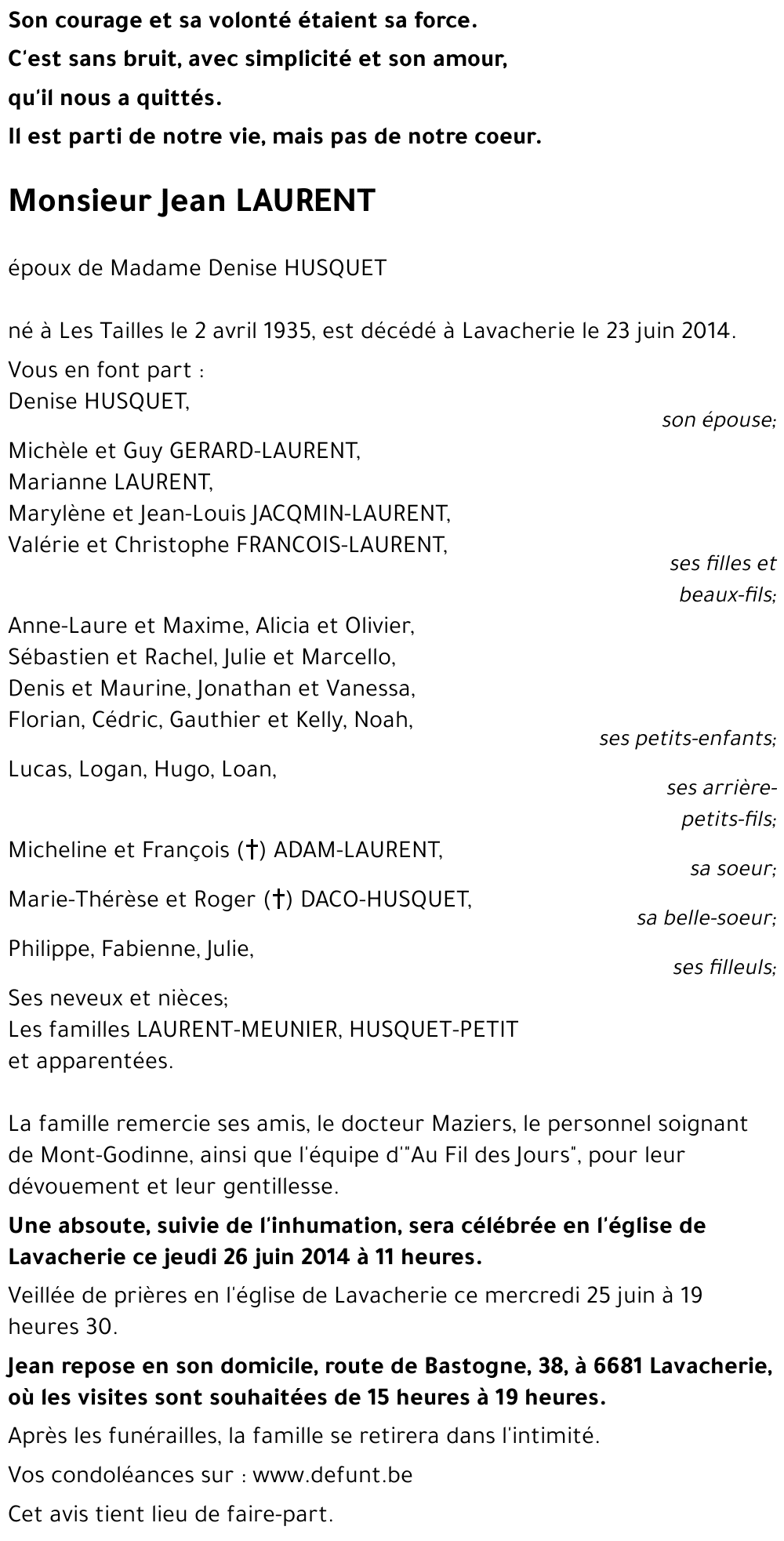 Jean LAURENT