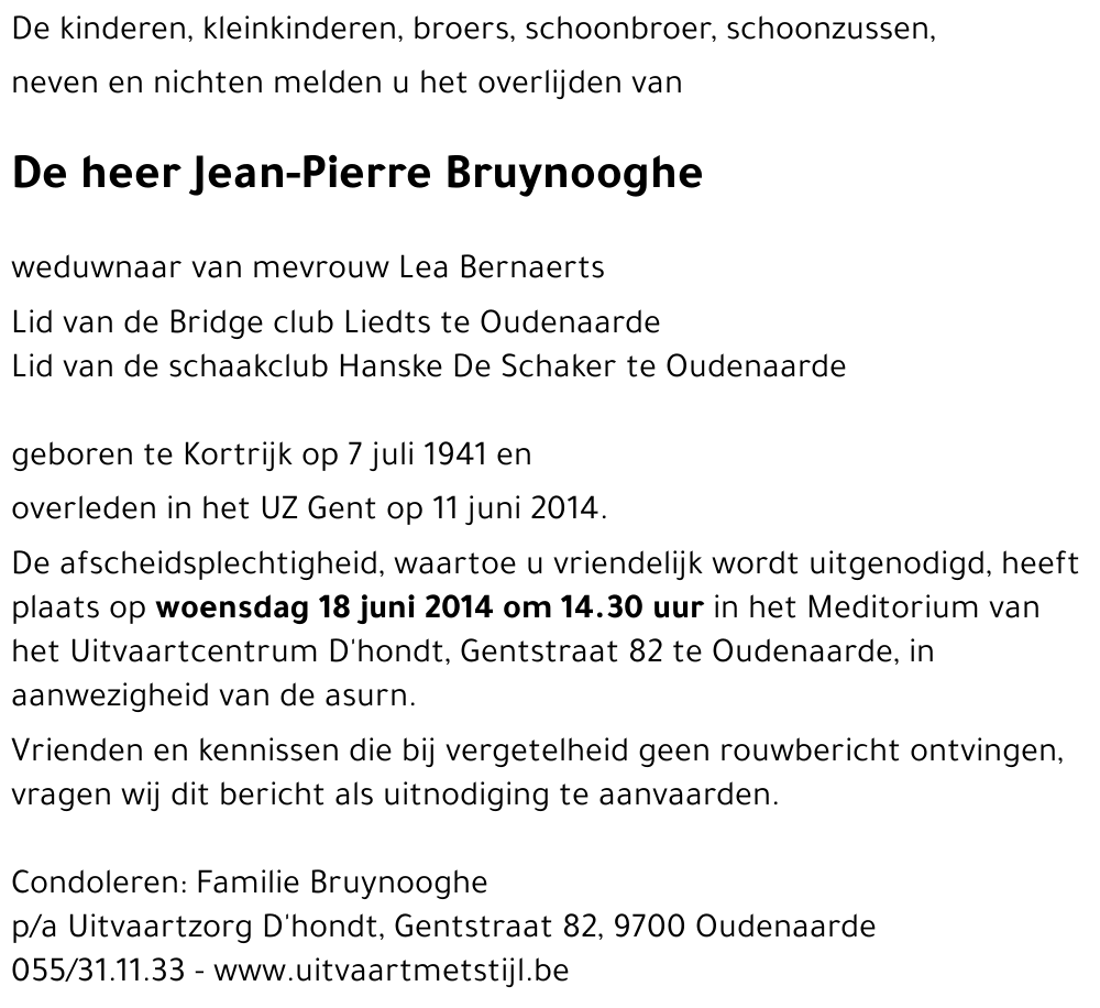 Jean-Pierre Bruynooghe