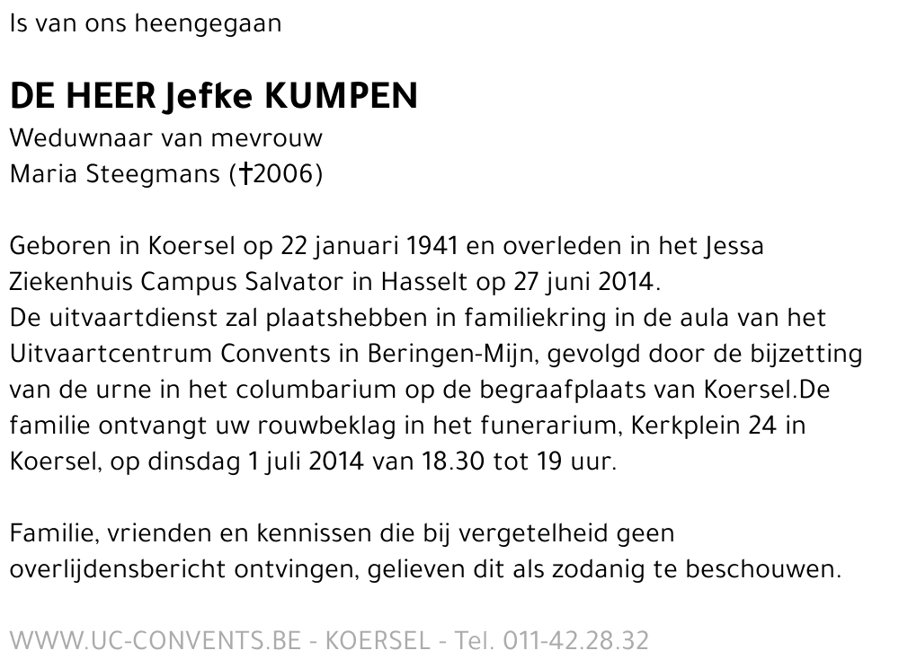 Jefke Kumpen