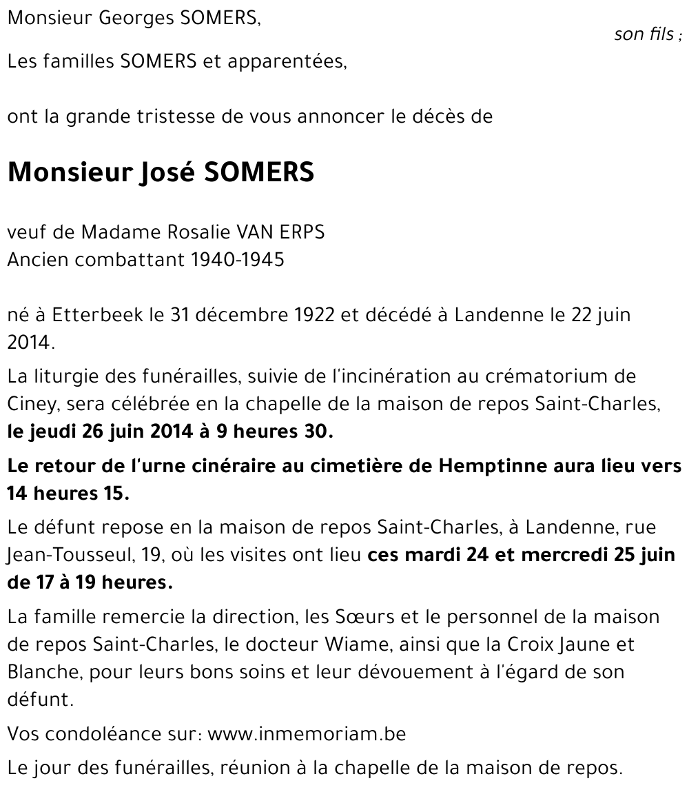 José SOMERS