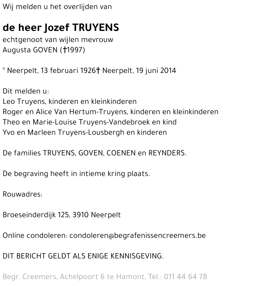 Jozef Truyens