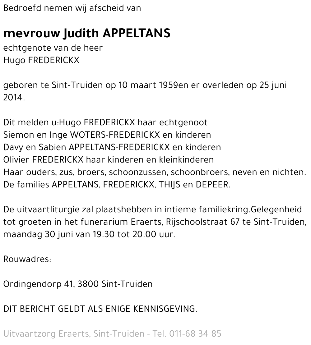 Judith Appeltans