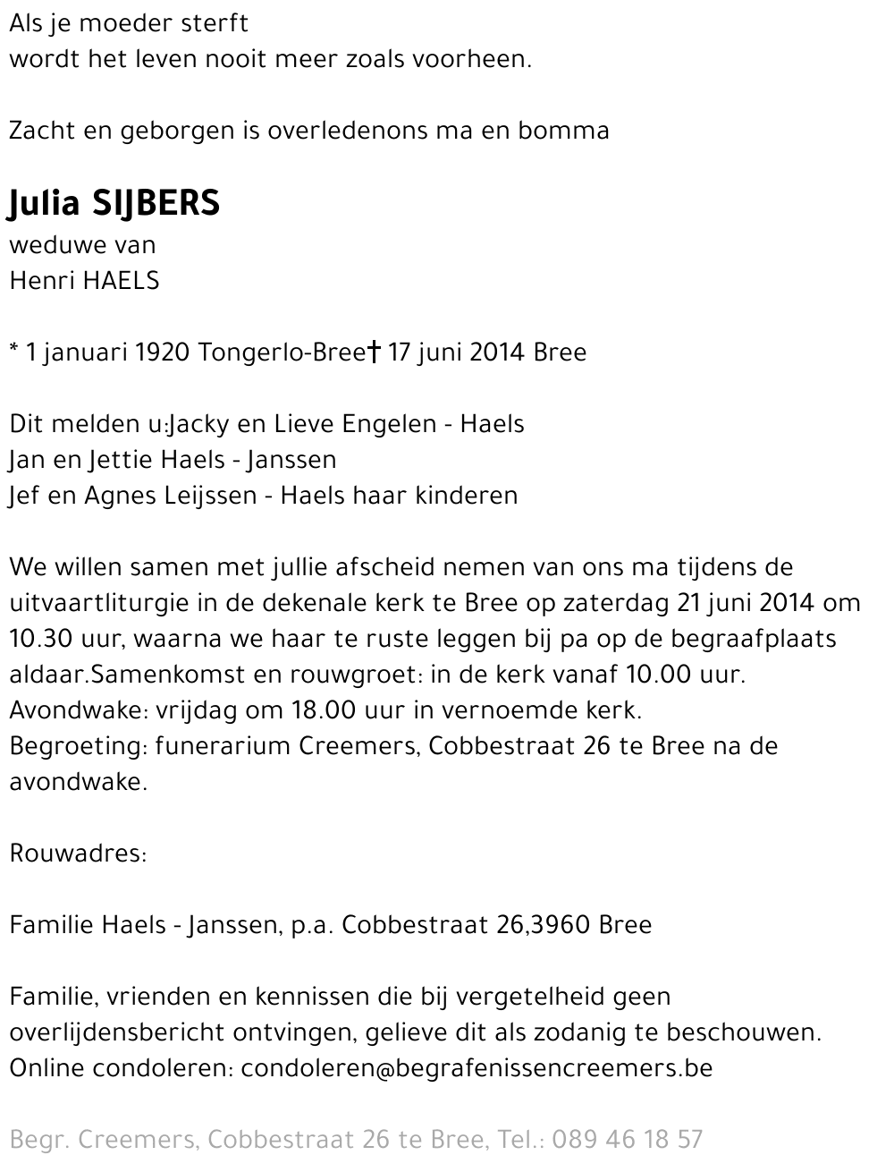 Julia Sijbers