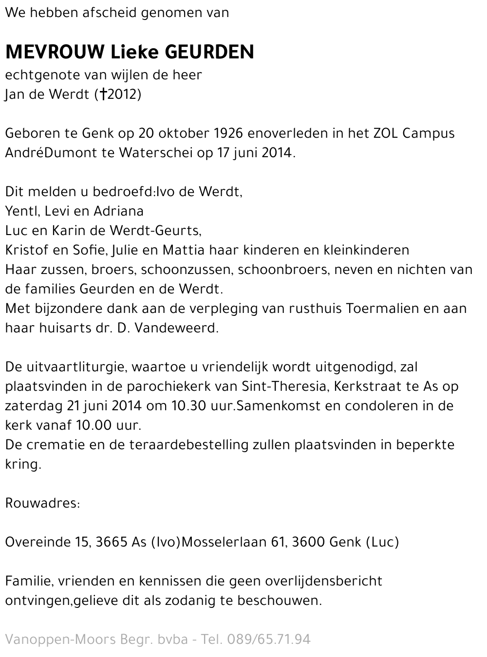 Lieke Geurden