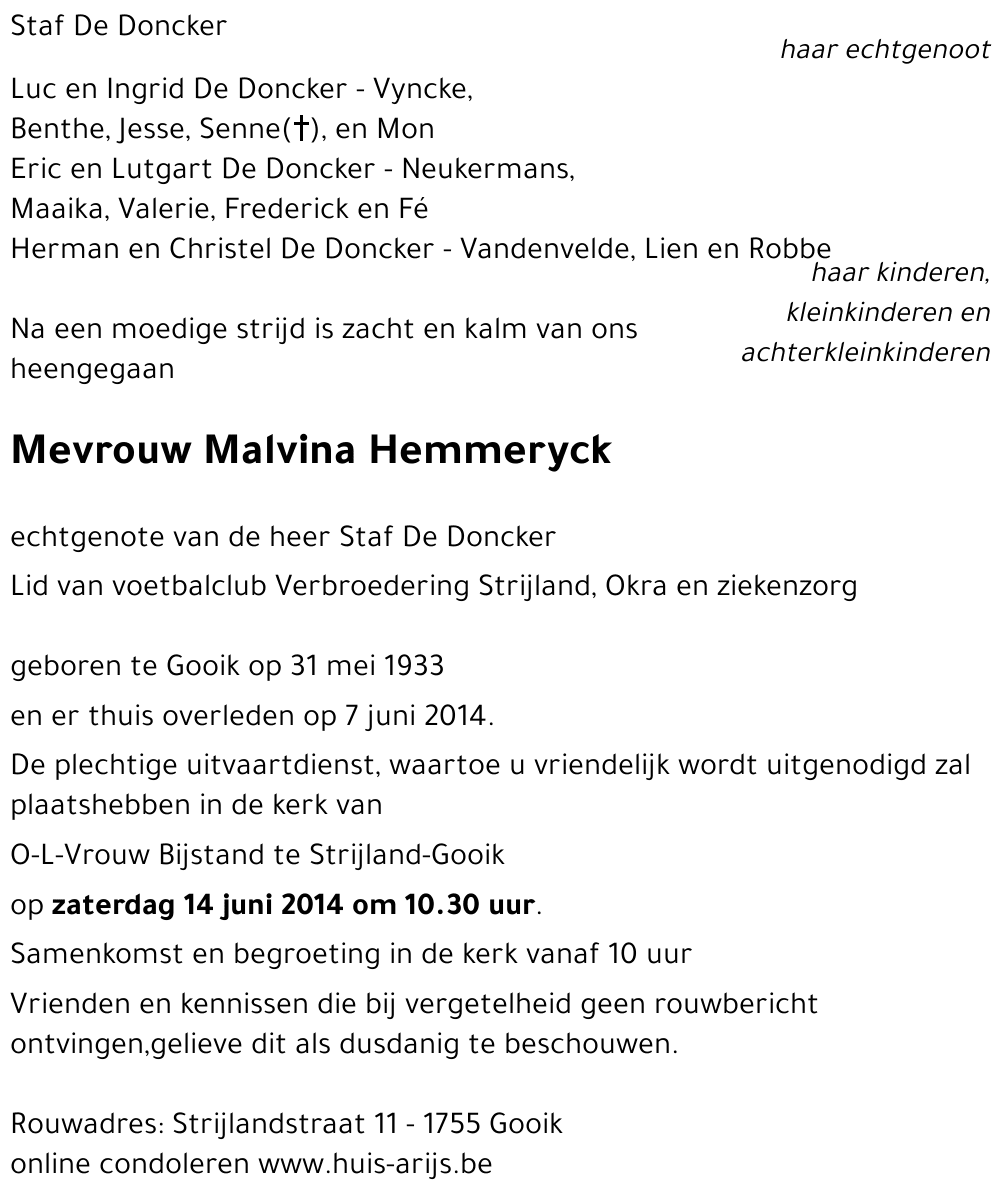 Malvina Hemmeryck