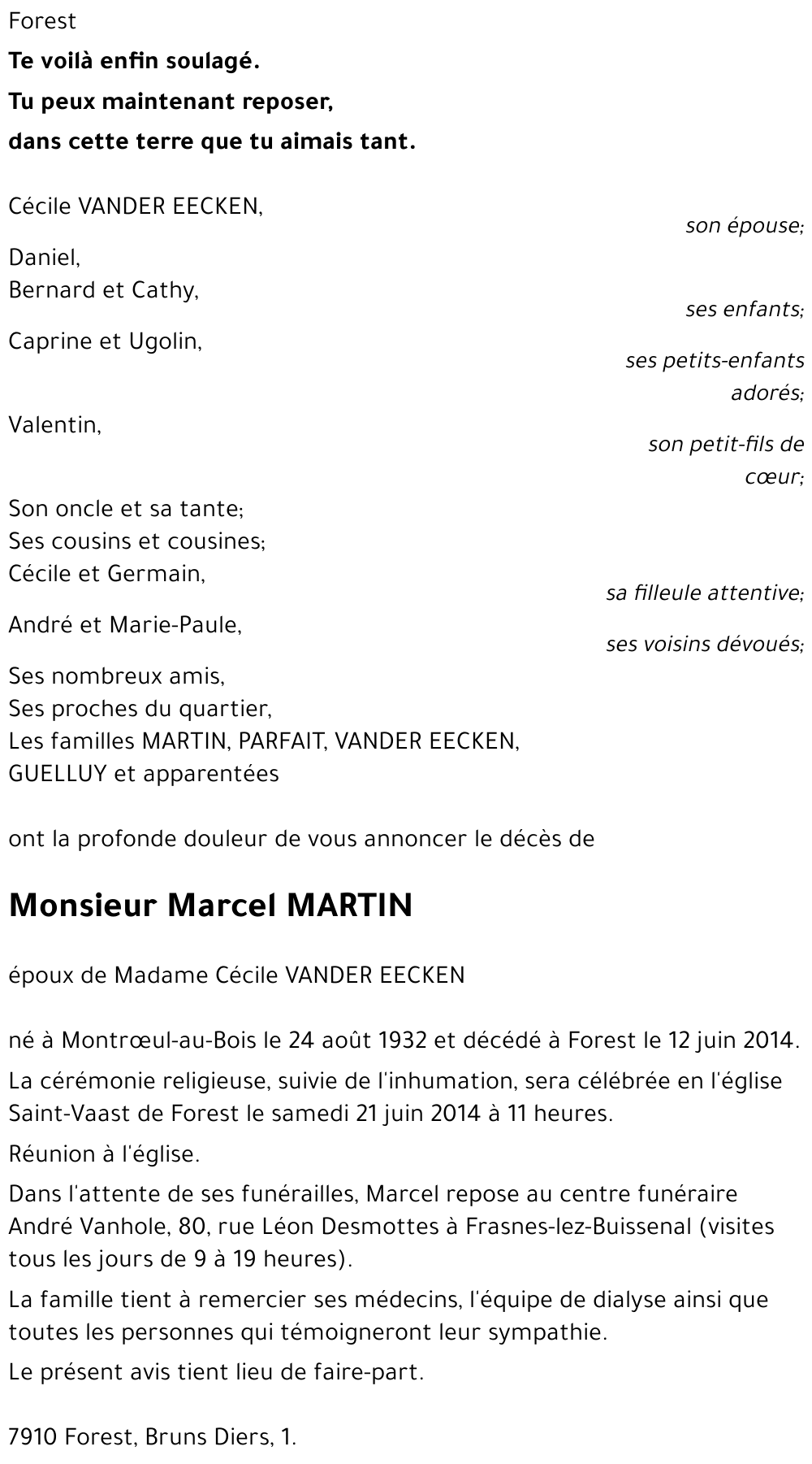 Marcel MARTIN
