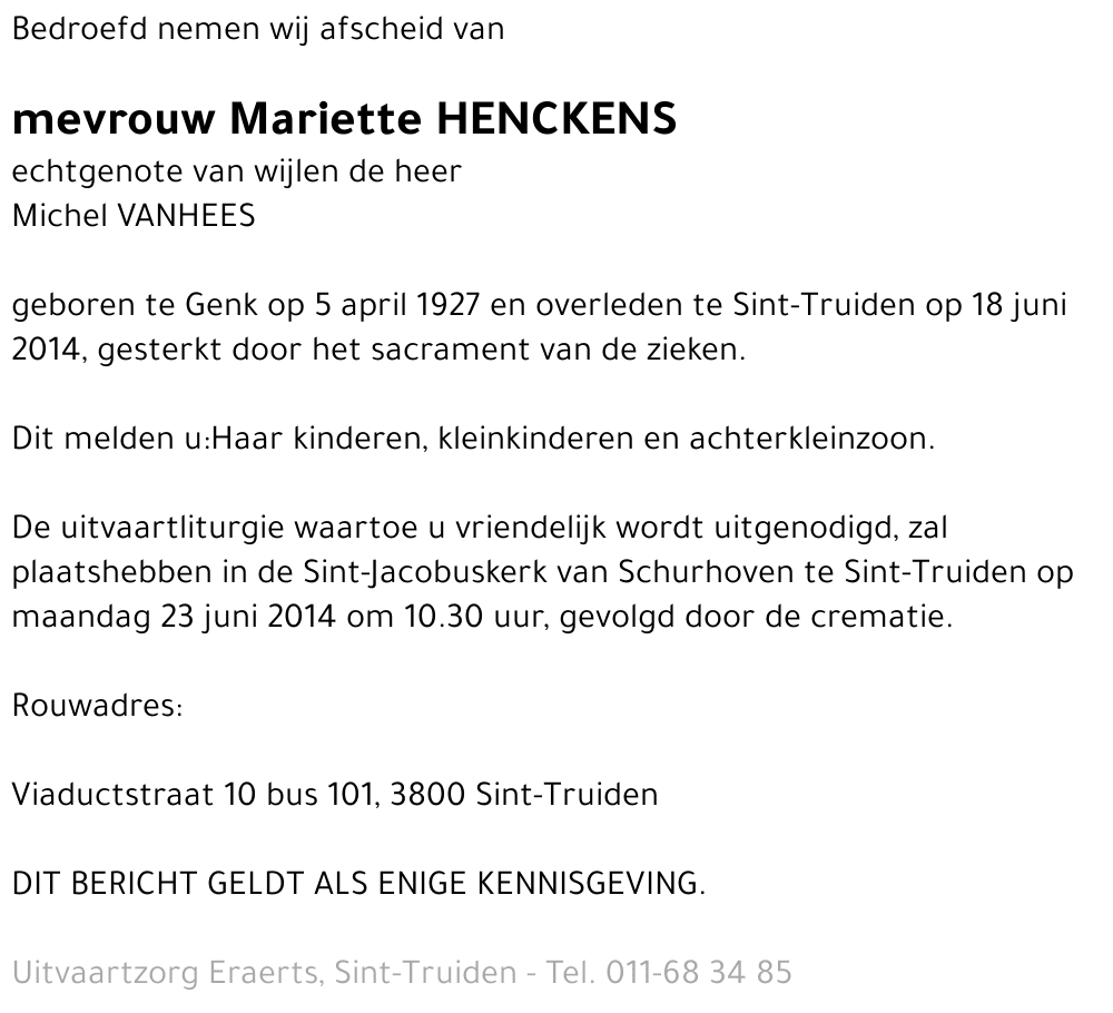 Mariette Henckens