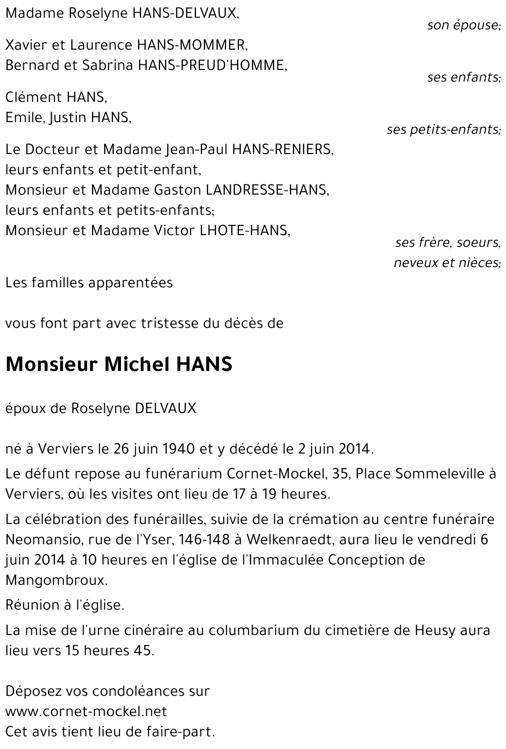 Michel HANS