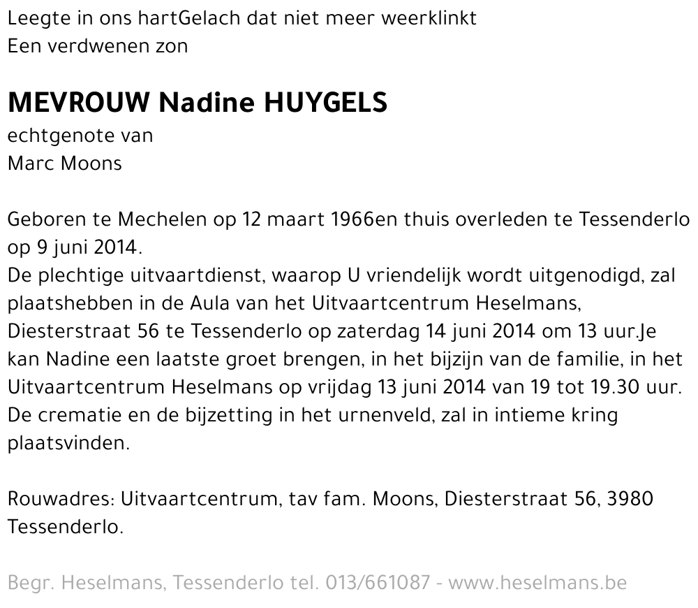 Nadine Huygels