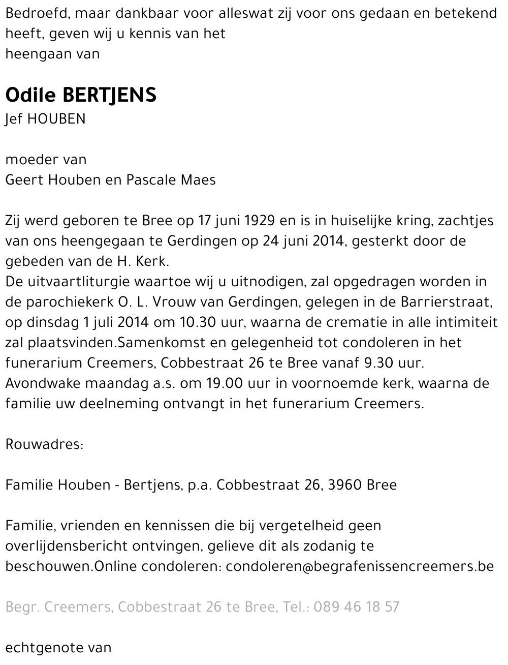 Odile Bertjens