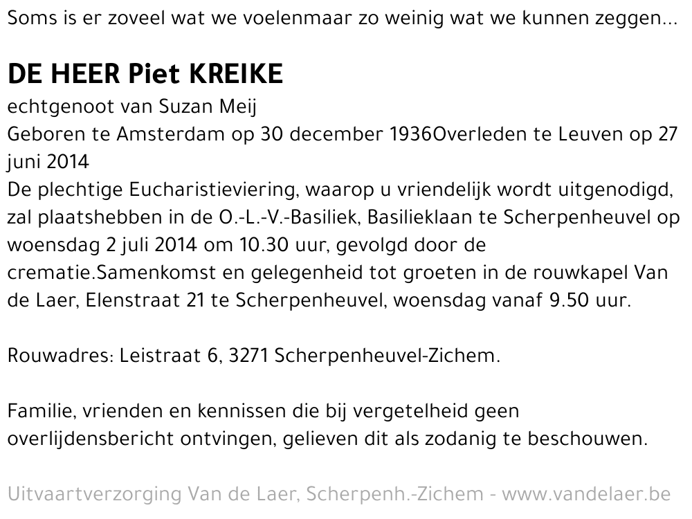 Piet Kreike