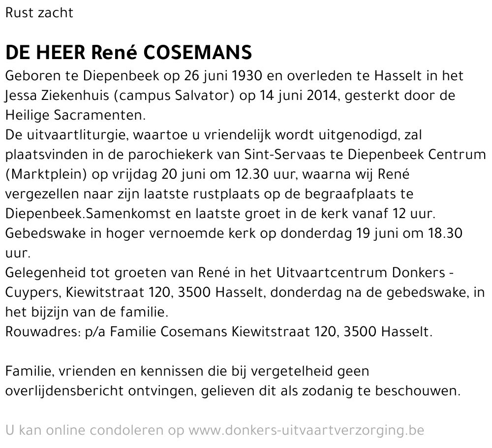 René Cosemans