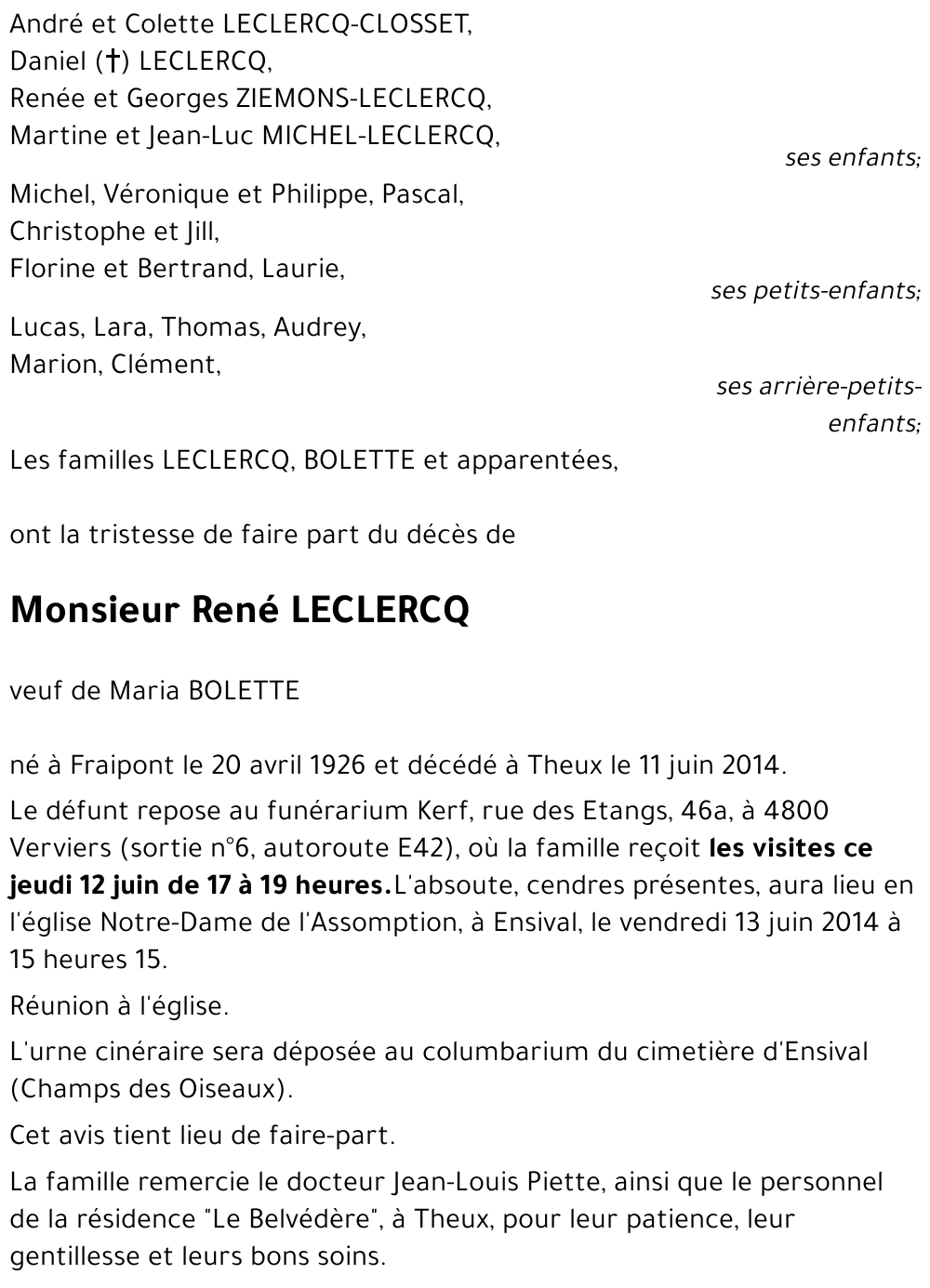 René LECLERCQ