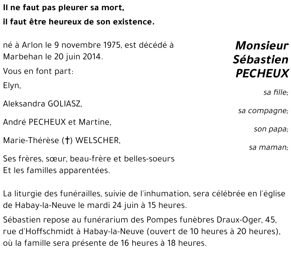Sébastien PECHEUX