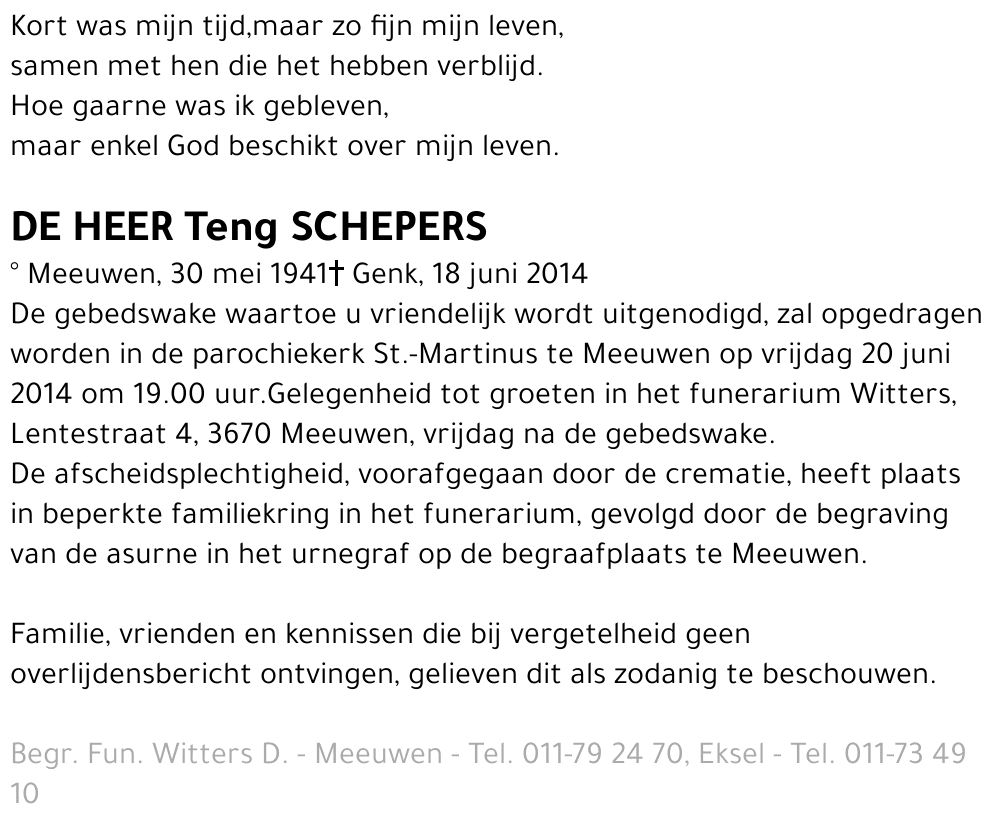 Teng Schepers