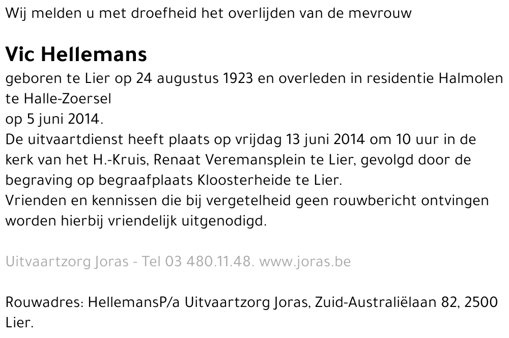 Vic Hellemans