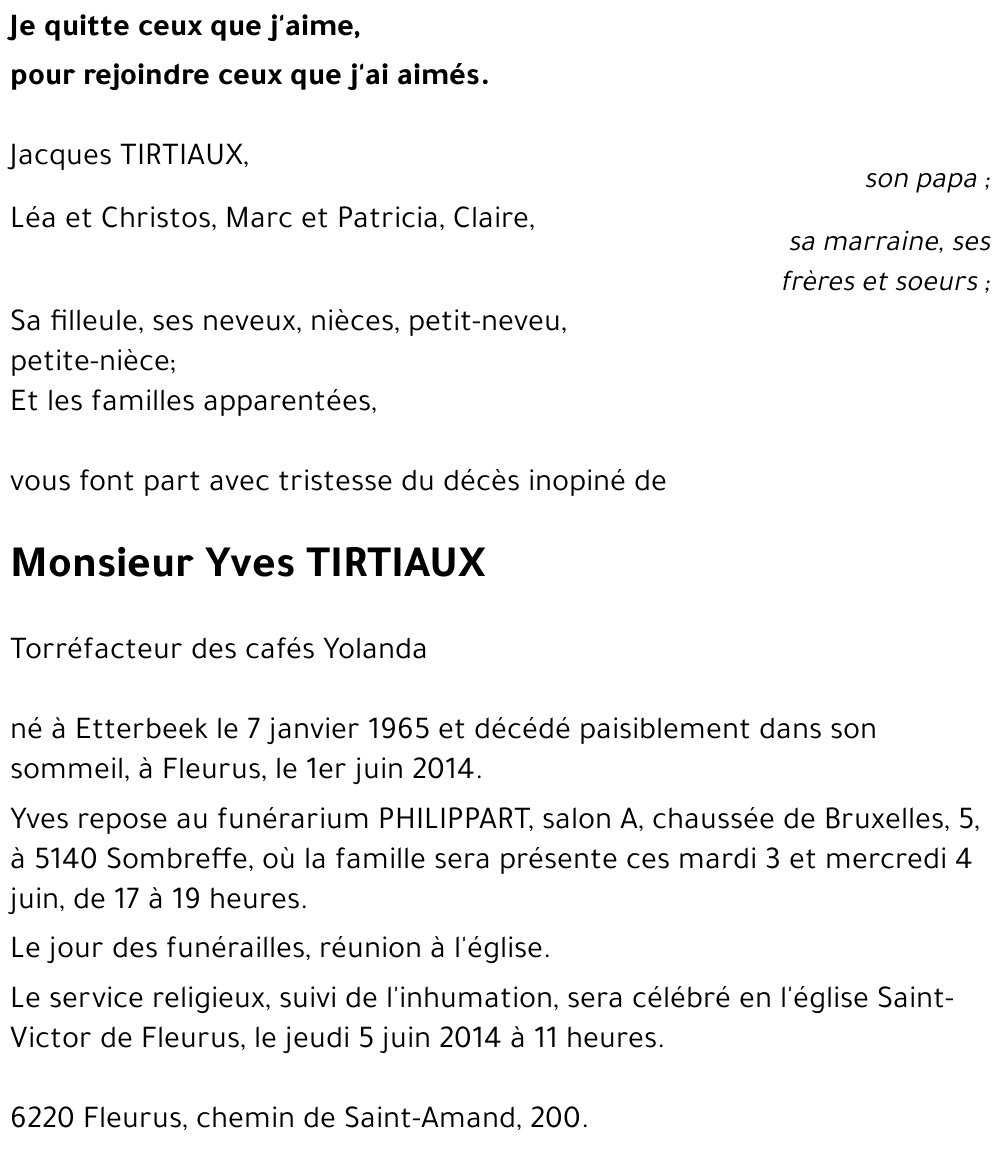 Yves TIRTIAUX