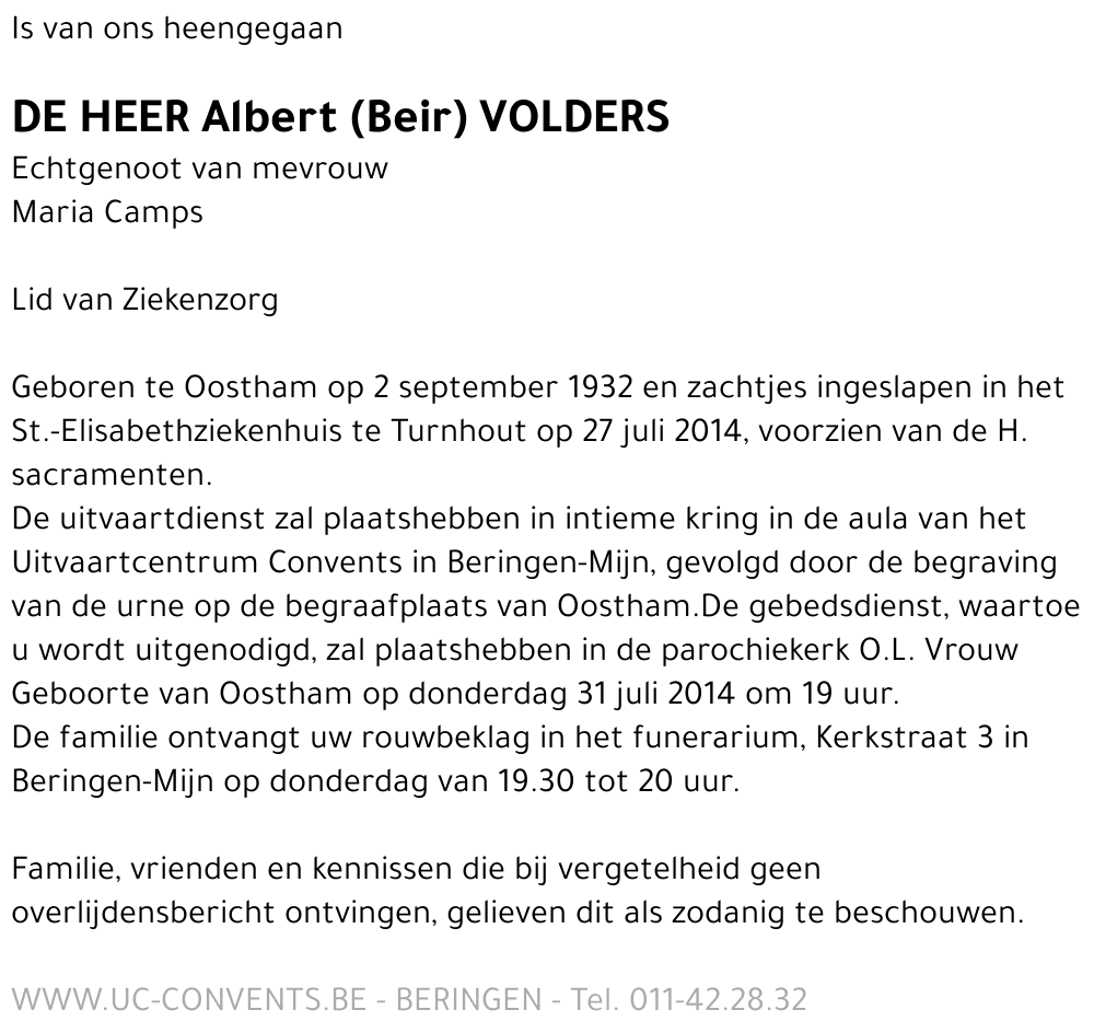 Albert Volders