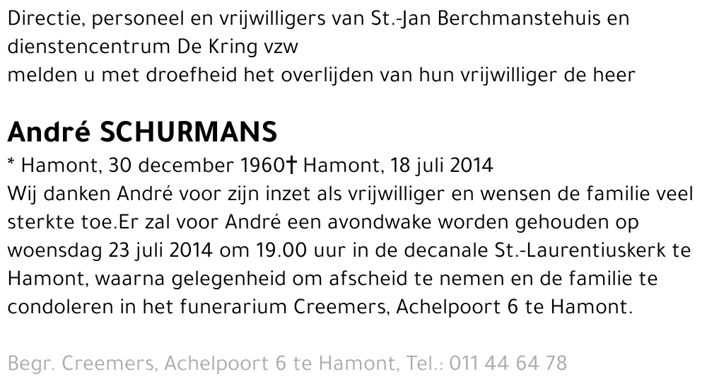 André Schurmans