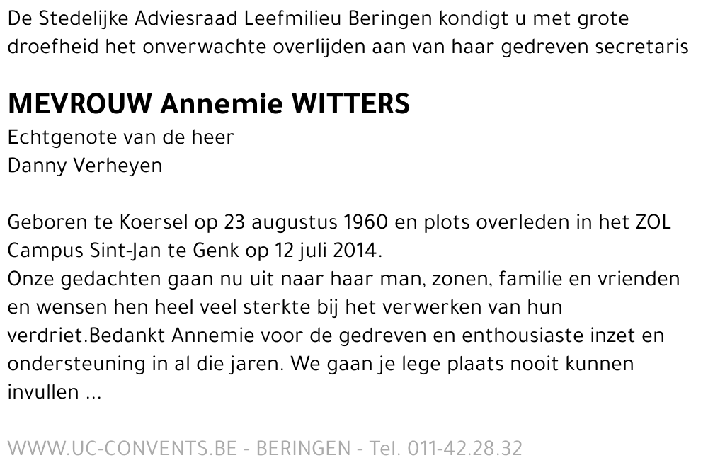 Annemie Witters