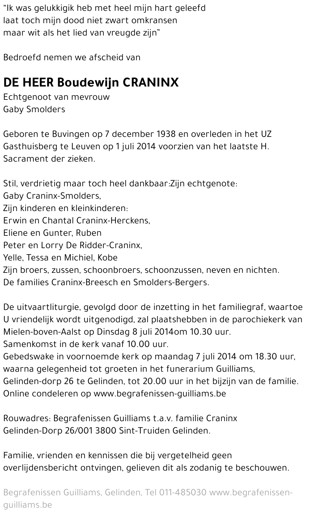 Boudewijn Craninx