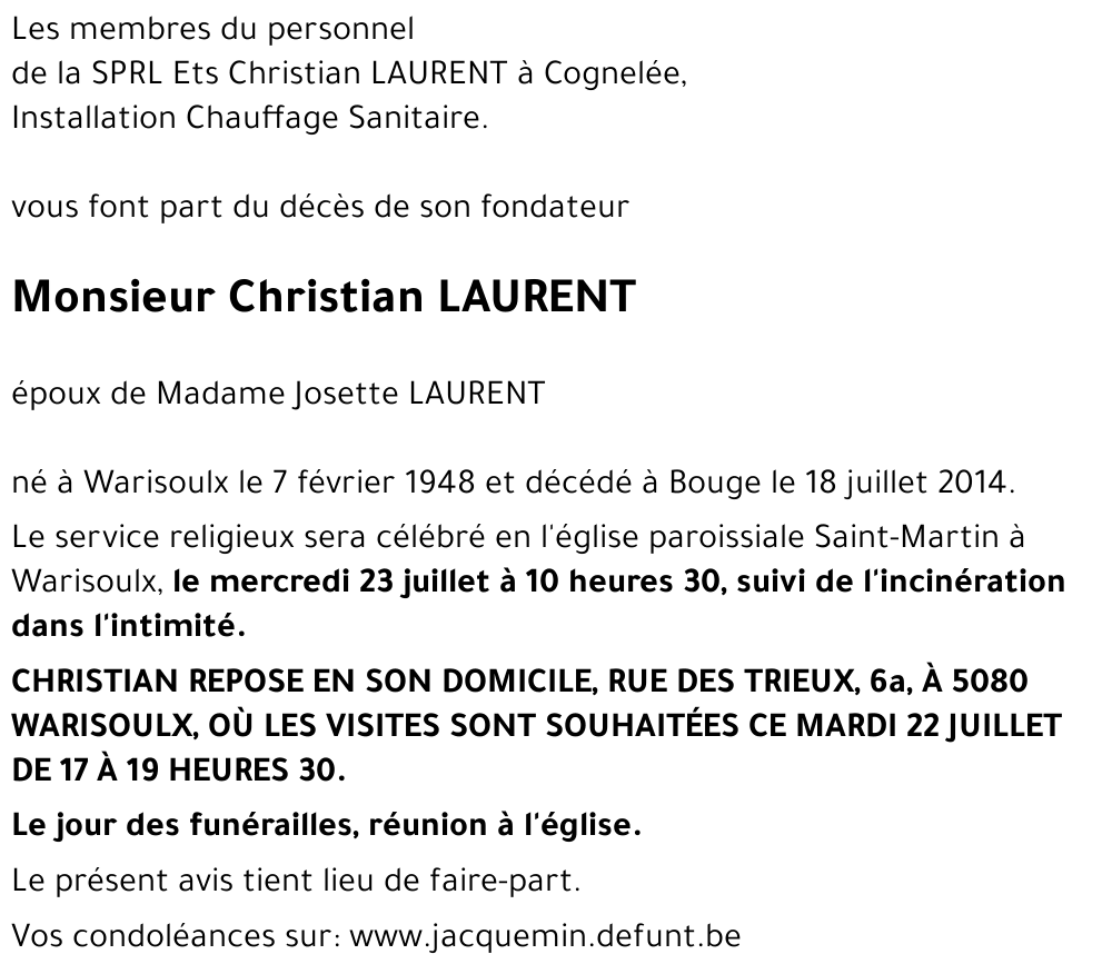Christian LAURENT