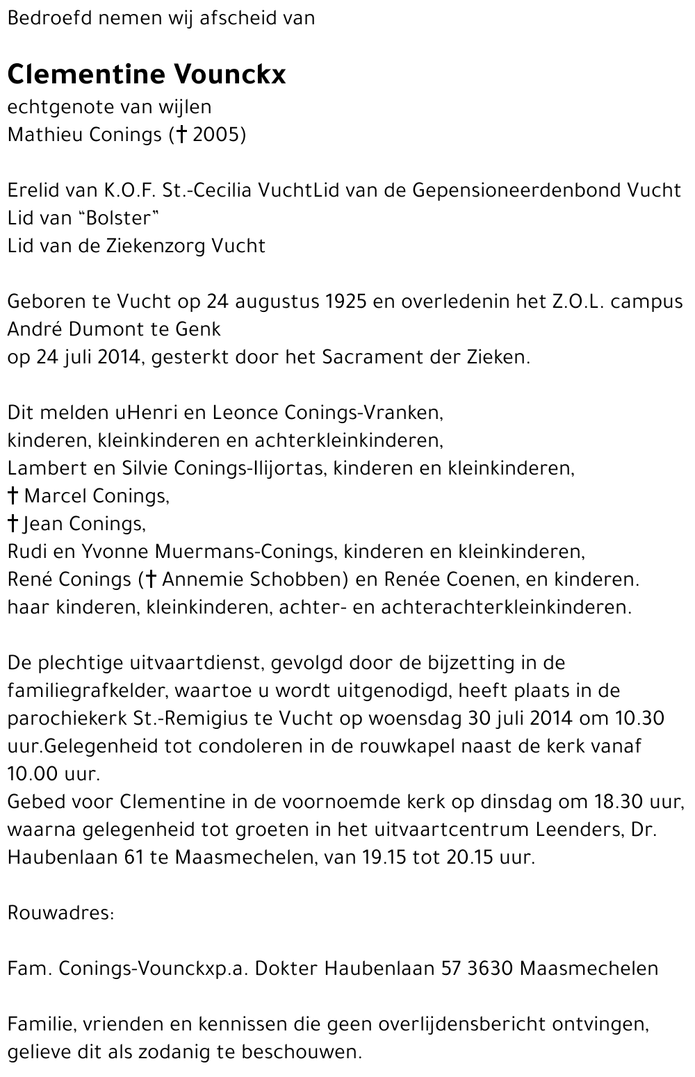 Clementine Vounckx