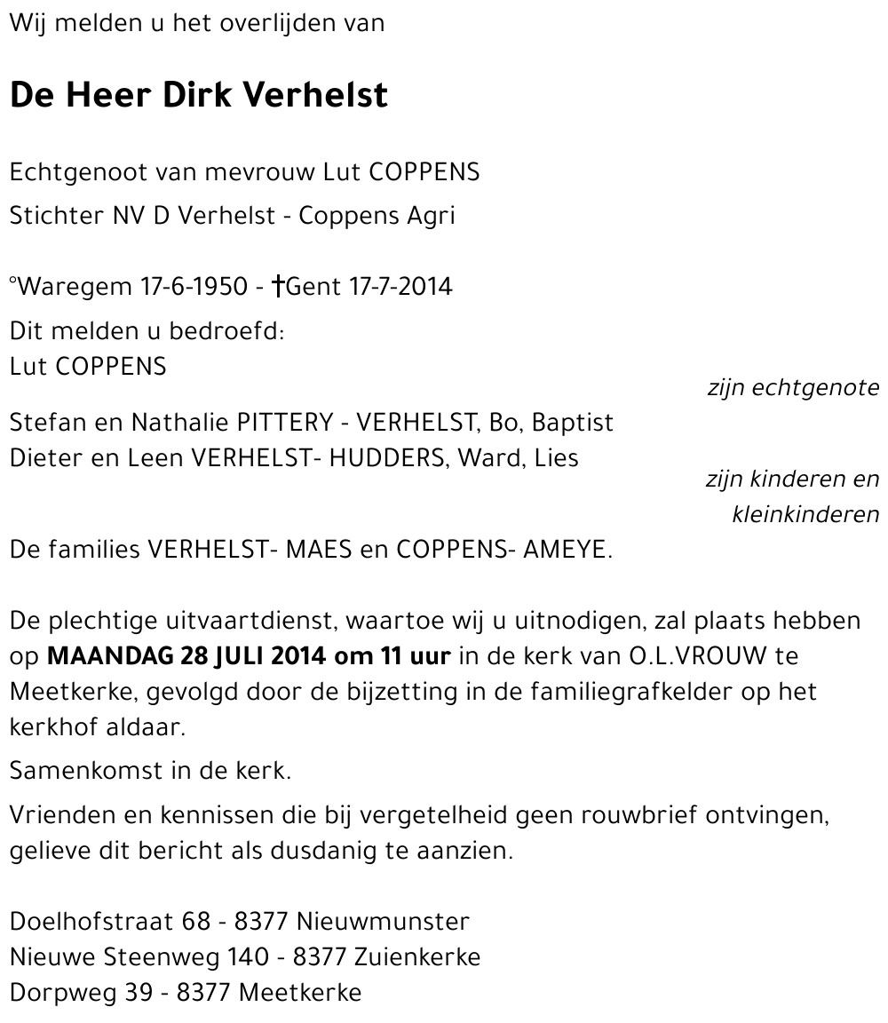 Dirk Verhelst