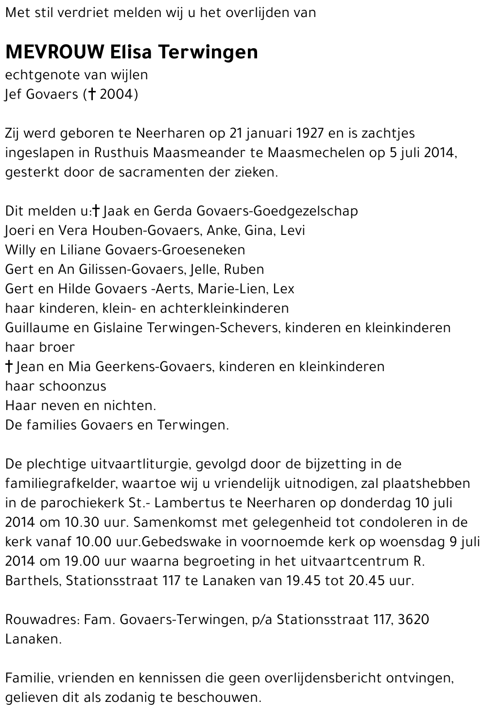 Elisa Terwingen