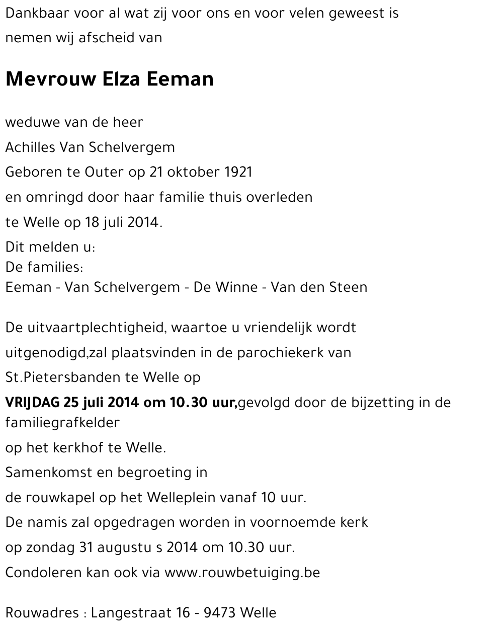 Elza Eeman