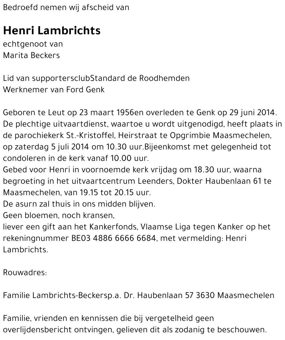 Henri Lambrichts