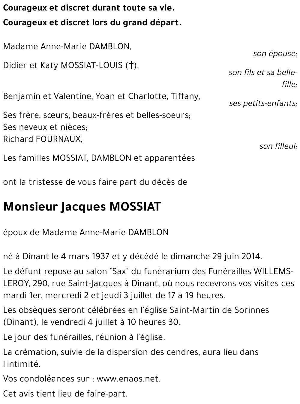 Jacques MOSSIAT