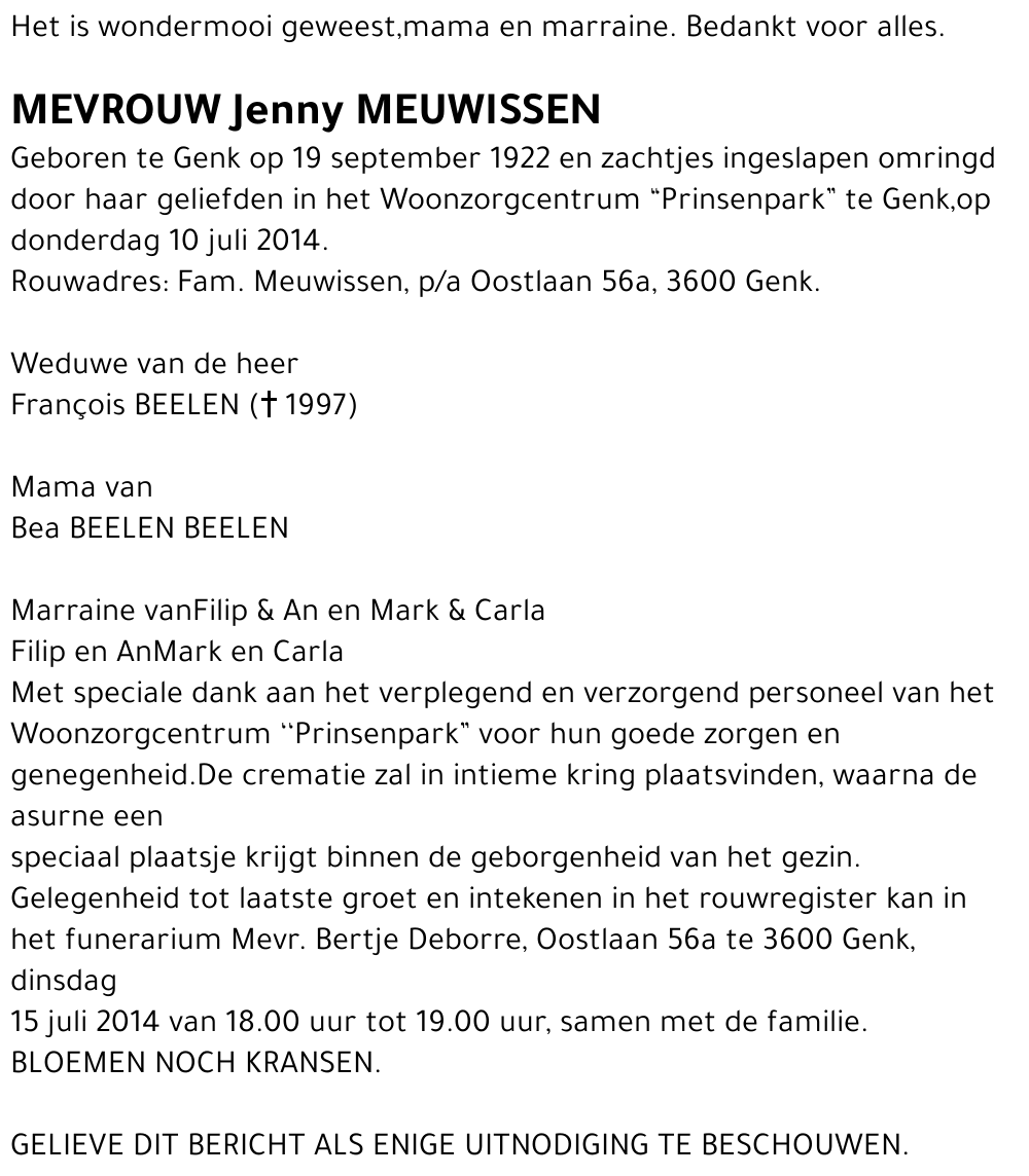 Jenny MEUWISSEN