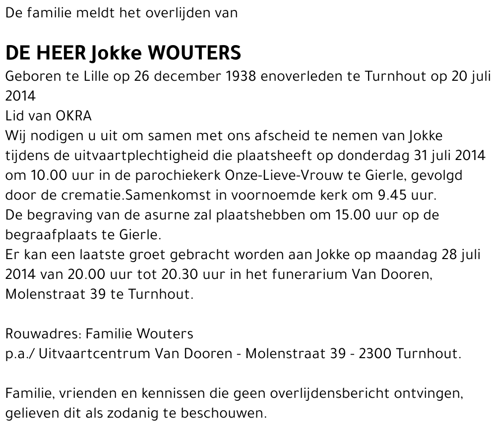 Jokke Wouters