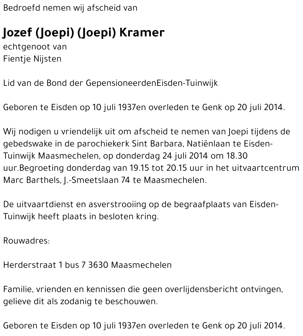 Jozef Kramer