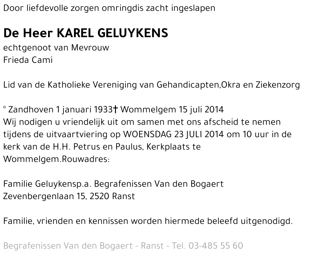 Karel Geluykens