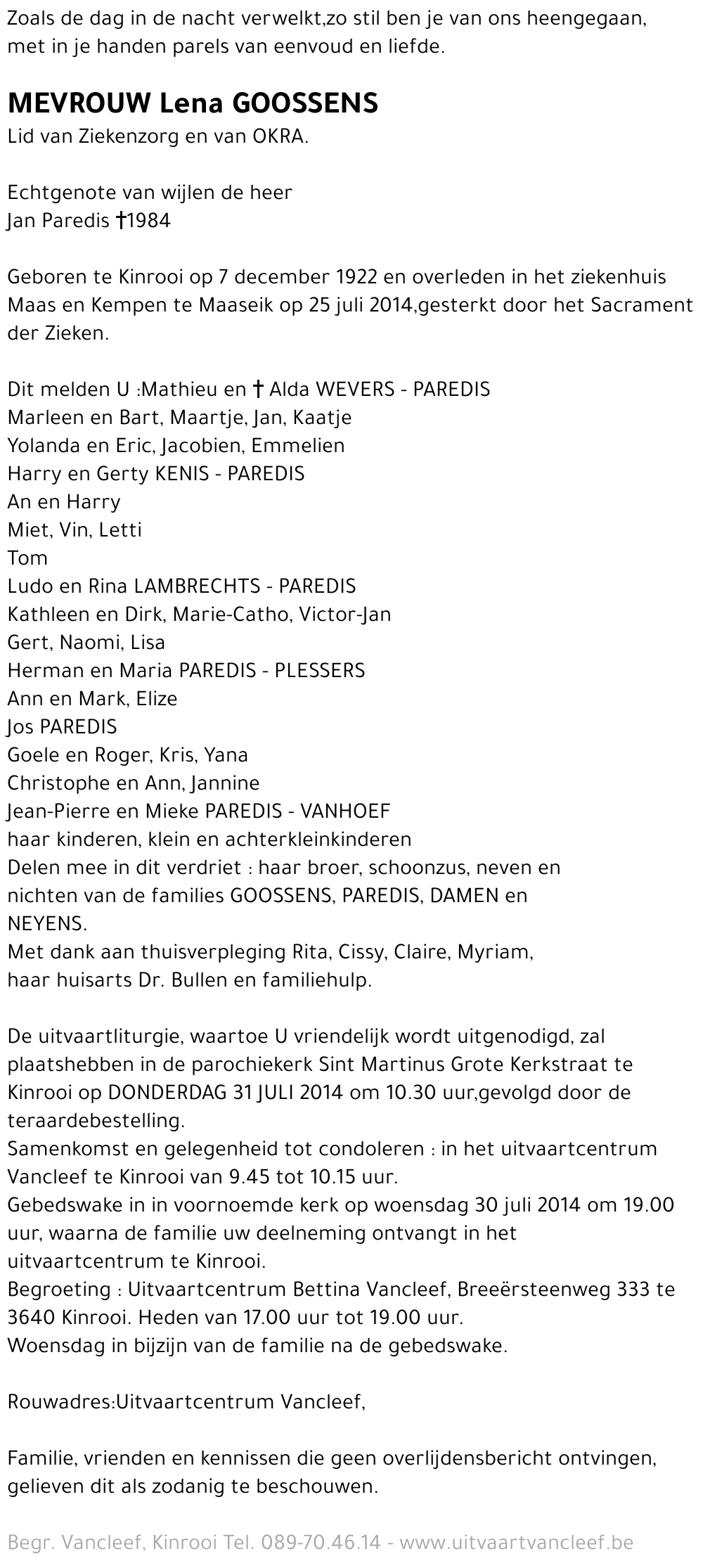 Lena Goossens