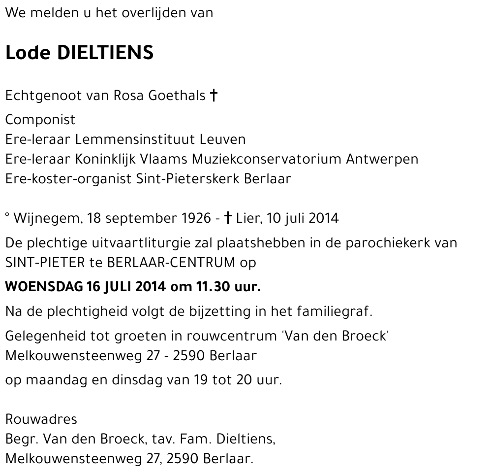 Lode Dieltiens