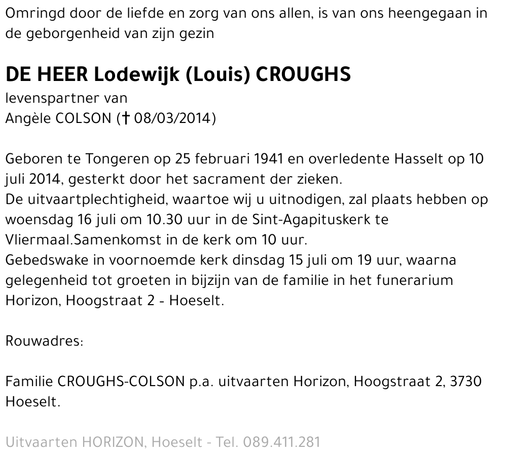 Lodewijk CROUGHS