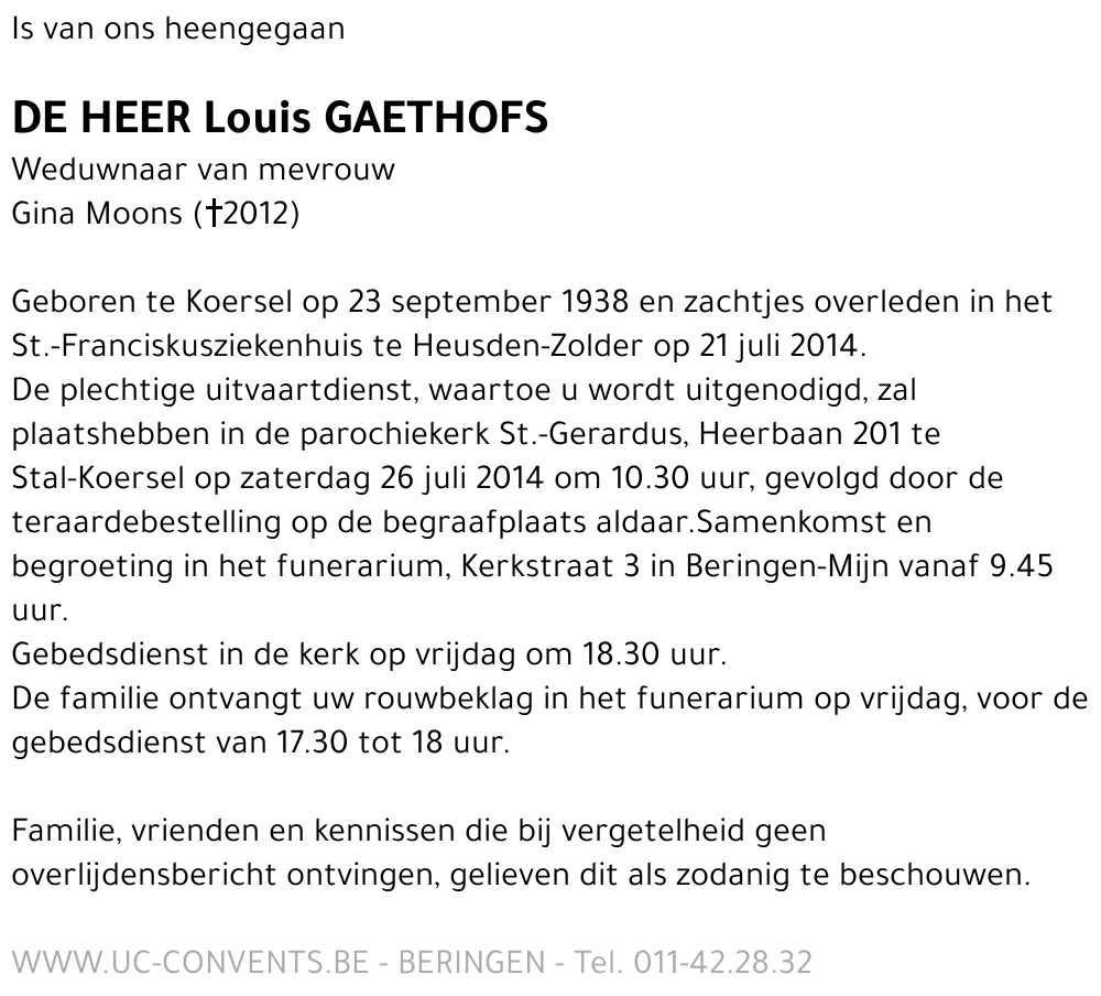 Louis Gaethofs