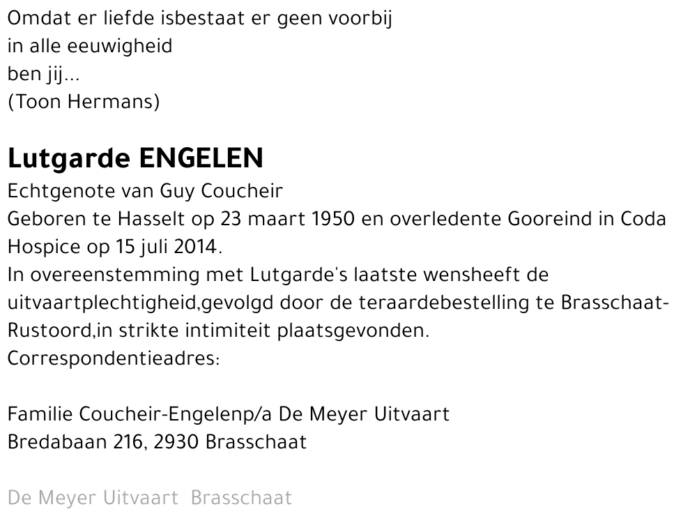 Lutgarde Engelen