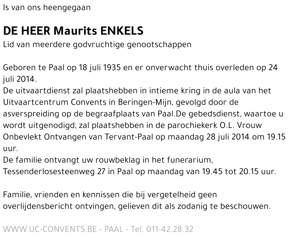 Maurits Enkels