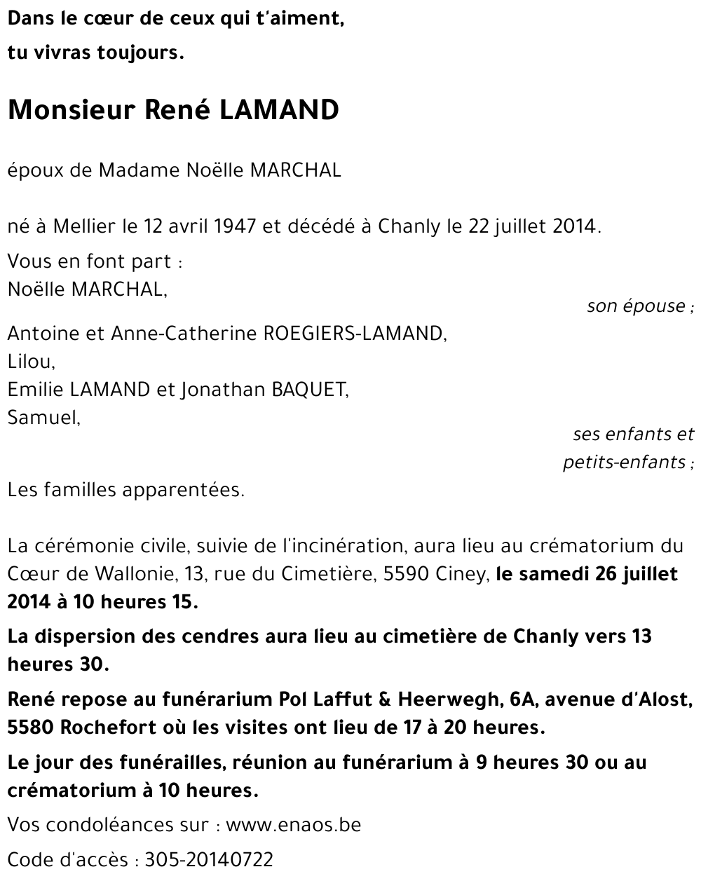 René LAMAND